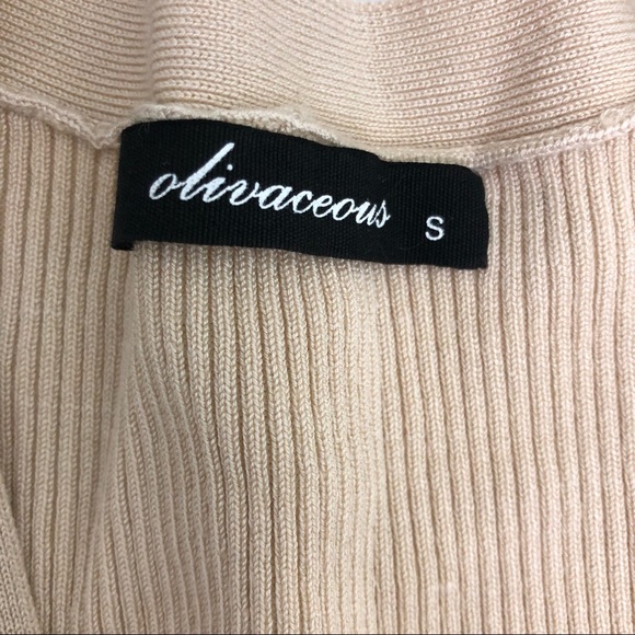 Olivaceous ribbed cardi Cardigan cream - Picture 7 of 16